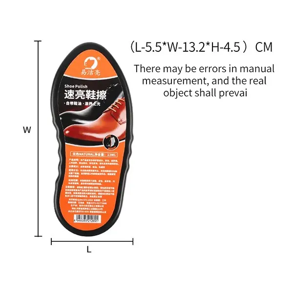 travel shoe shine sponge